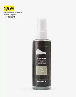 Decathlon Neutraliseur d'odeurs spray désodorisant offre
