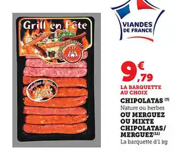 Bi1 Chipolatas offre