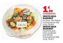 Bi1 Fruits secs bassinet offre