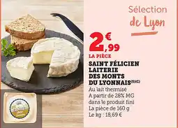 Bi1 Saint félicien laiterie des monts du lyonnais offre
