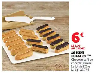 Bi1 16 mini eclairs offre