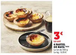 Bi1 6 pastel de nata offre