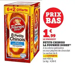 Bi1 Petits chinois la fournee doree offre