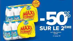 Carrefour Drive LACTEL Lait «<Maxi format» offre