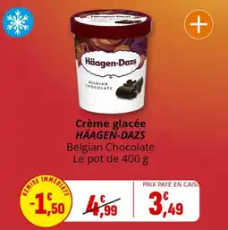 Coccinelle Supermarché Crème glacée häagen dazs offre