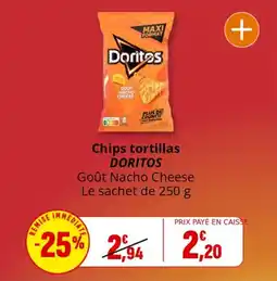 Coccinelle Supermarché Chips tortillas doritos offre