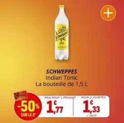 Coccinelle Supermarché Schweppes offre
