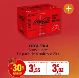Coccinelle Supermarché Coca-cola offre