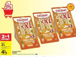 Carrefour Drive DAUNAT Sandwich XXL offre