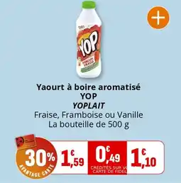 Coccinelle Supermarché Yaourt à boire aromatisé yop yoplait offre
