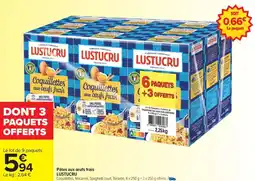 Carrefour Drive LUSTUCRU PĂątes aux Ćufs frais offre