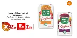 Coccinelle Supermarché Sucre gélifiant spécial saint louis offre