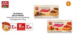 Coccinelle Supermarché Tartelettes belle france offre