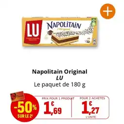 Coccinelle Supermarché Napolitain original lu offre