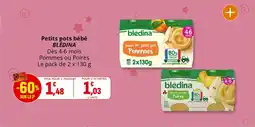 Coccinelle Supermarché Petits pots bébé blédina offre