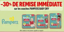 Coccinelle Supermarché Pampers offre