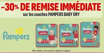 Coccinelle Supermarché Pampers offre