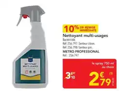 METRO Nettoyant multi-usages offre