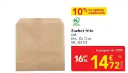 METRO Sachet frite offre