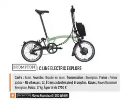 Culture Vélo C line electric explore offre