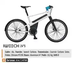 Culture Vélo Iweech 24s offre