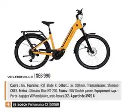 Culture Vélo Velo de ville - seb 990 offre