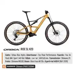 Culture Vélo Orbea - rise sl h20 offre