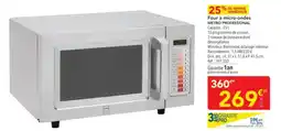 METRO METRO PROFESSIONAL Four à micro-ondes offre