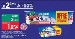 Match Danone - yaourt velouté fruix offre