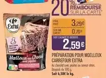 Match Carrefour - préparation pour moelleux offre
