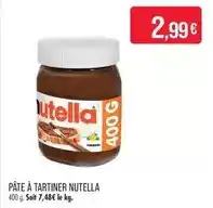 Match Nutella - pâte à tartiner offre