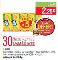 Match Lu - tuc offre