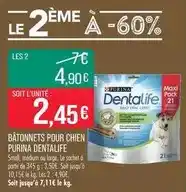 Match Purina - bâtonnets pour chien offre