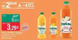 Match Tropicana - pur jus de fruits offre