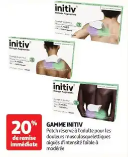 Auchan Drive Gamme initiv offre