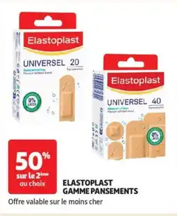 Auchan Drive Elastoplast gamme pansements offre