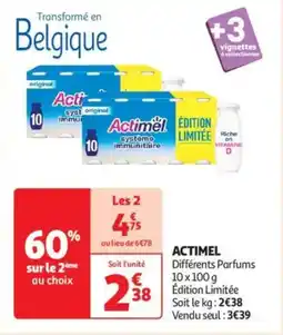 Auchan Drive Actimel offre