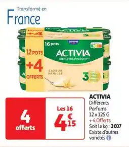 Auchan Drive Activia offre