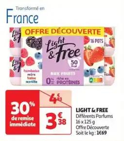 Auchan Drive Light & free offre