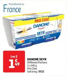 Auchan Drive Danone skyr offre