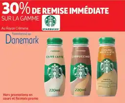 Auchan Drive Starbucks offre