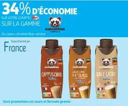 Auchan Drive Columbus cafe & co offre