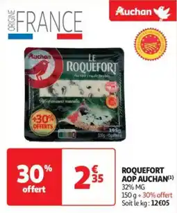 Auchan Drive Roquefort aop auchan offre