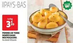 Auchan Drive Pommes de terre dorées dans nos magasins offre