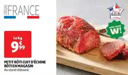 Auchan Drive Petit rôti cuit d'échine rôtien magasin offre