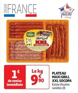 Auchan Drive Plateau maxi grill xxl socopa offre