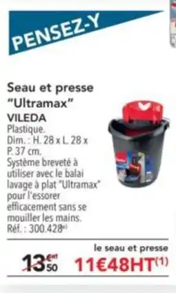 METRO VILEDA Seau et presse "Ultramax" offre