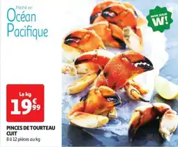 Auchan Drive Pinces de tourteau cuit offre