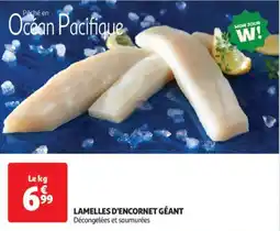Auchan Drive Lamelles d'encornet géant offre