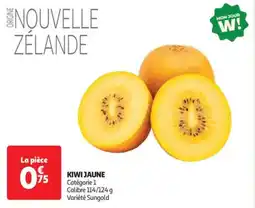 Auchan Drive Kiwi jaune offre